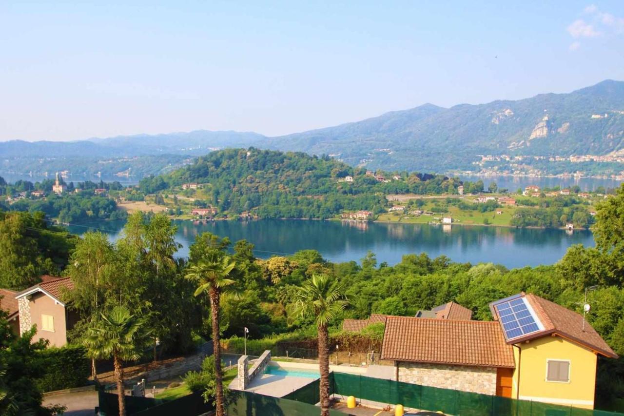 Domus Cusiana Complesso Vista Lago E Piscina Miasino 外观 照片