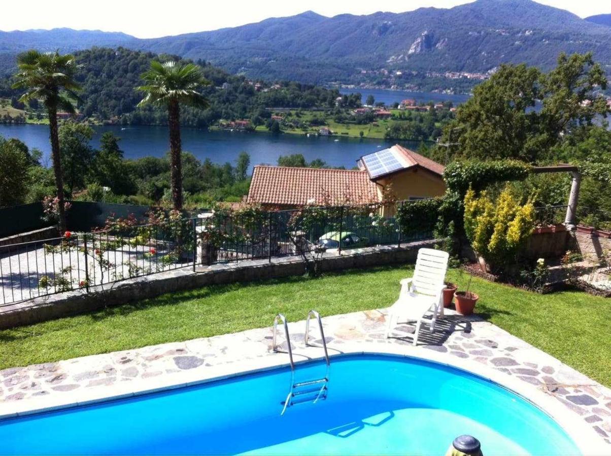 Domus Cusiana Complesso Vista Lago E Piscina Miasino 外观 照片